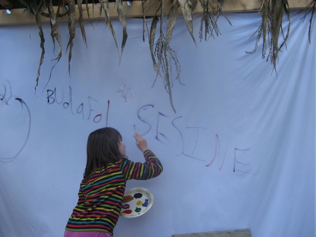 sukkah graffiti
